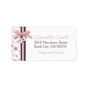 Girl Address Label