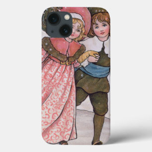 Girl and Boy Skating iPhone 13 Case
