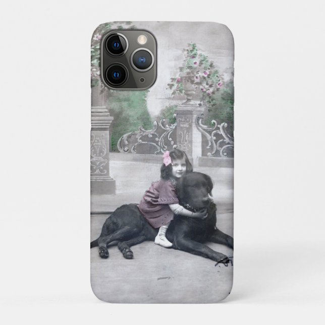Girl and her Dog Case-Mate iPhone Case (Back)