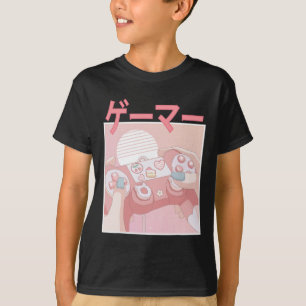 Girl Anime Kawaii Gaming Cute Video Game Women Gir T-Shirt
