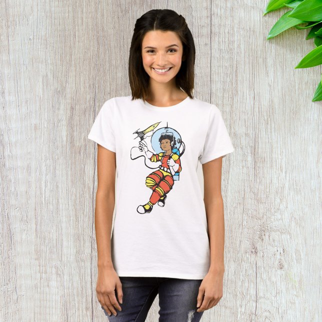 Girl Astronaut T-Shirt (Creator Uploaded)