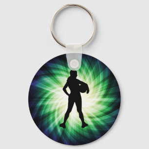 Girl Athlete; Cool Keychain