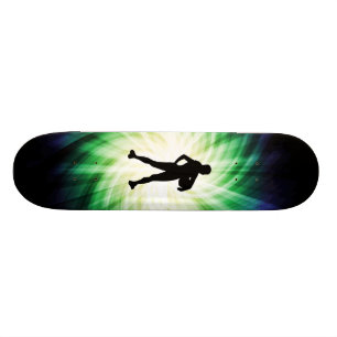 Girl Athlete; Cool Skateboard