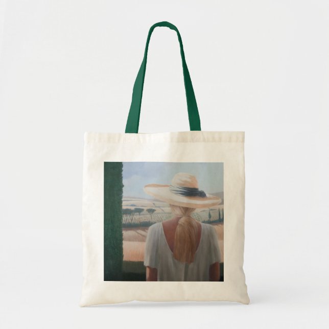Girl back view Tuscany 2012 Tote Bag (Front)