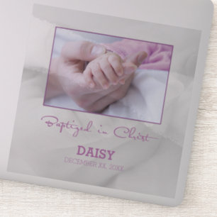 Girl Baptism Congratulations for Baby Personalized