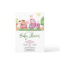 Girl Barnyard Pink Farm Animals Baby Shower