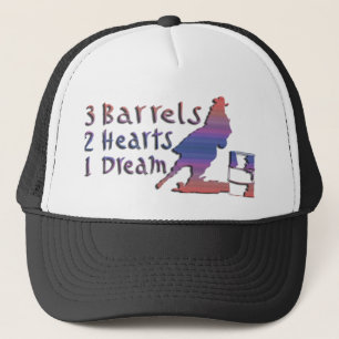 GIRL BARREL RACING TRUCKER HAT