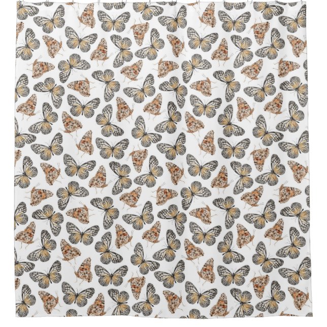 Girl Bathroom decor, Monarch Butterfly (Front)