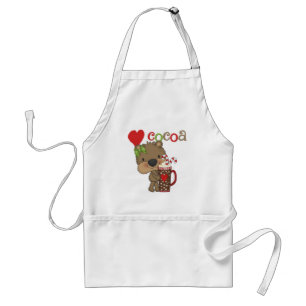 Girl Bear Cocoa Love Standard Apron