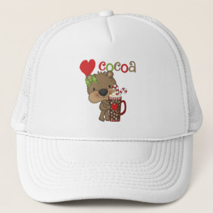 Girl Bear Cocoa Love Trucker Hat