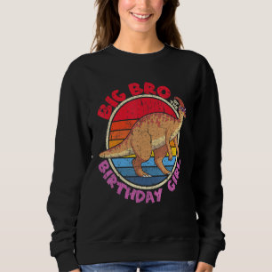 Girl Birthday I Big Bro I Parasaurolophus I Family Sweatshirt