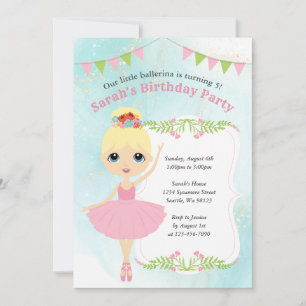 Girl Birthday Invitations