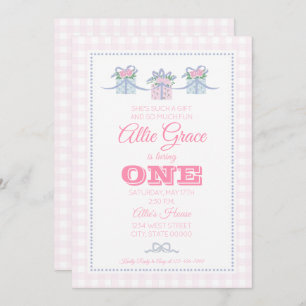 Girl Birthday Invitations - Every Day is a Gift