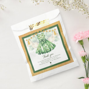 Girl Birthday St Patrick's Day Personalized  Favour Bag