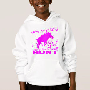 GIRL BOAR HUNTING