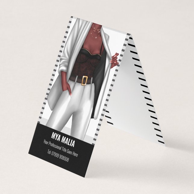 Girl Boss Business Card (Front)