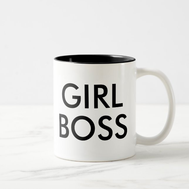 Girl Boss | Funny Humor Slogan Mug (Right)