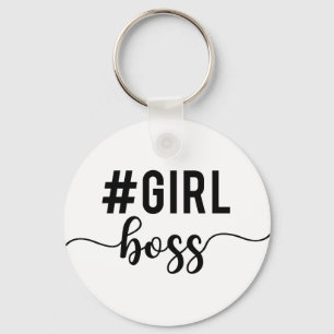 girl boss keychain