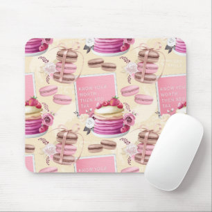 Girl Boss: Know Your Worth, Then Add Tax Mouse Pad