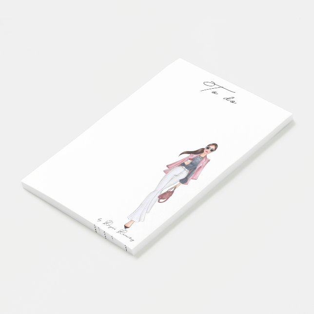 Girl boss notepad (Angled)