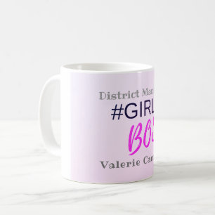 Girl Boss Personalized Coffee Mug