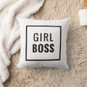 Girl Boss Pillow (Blanket)