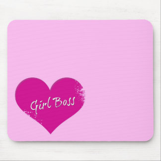 Girl Boss Power Mouse Pad