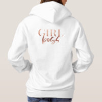 Girl Boss | Rose Gold Black Text |