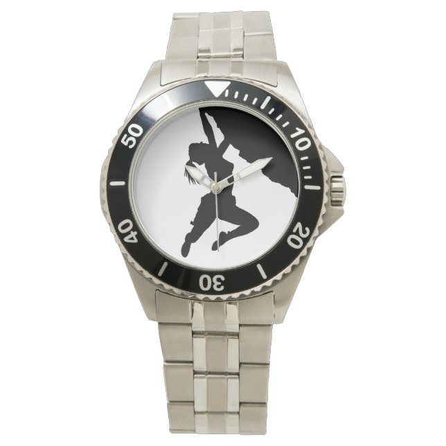 girl bouldering watch (Front)