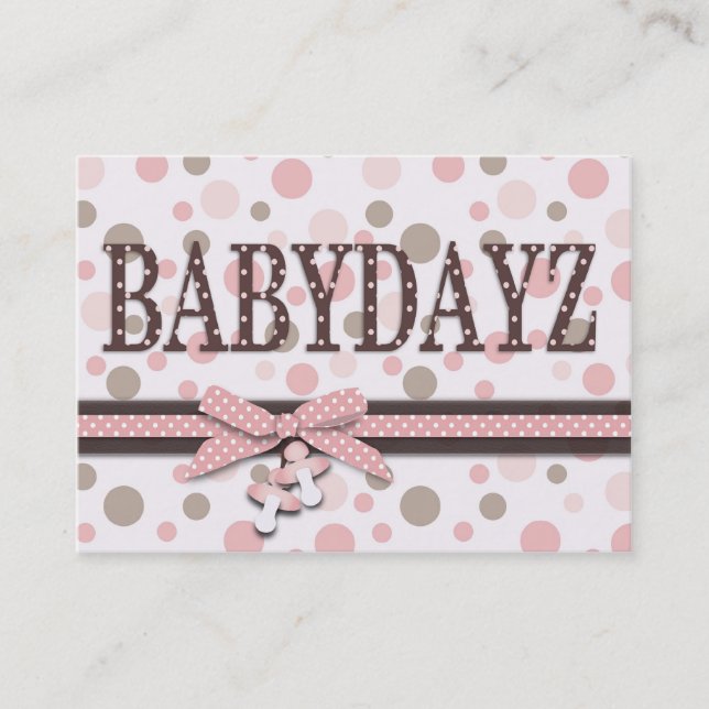 Girl Business Card (Front)