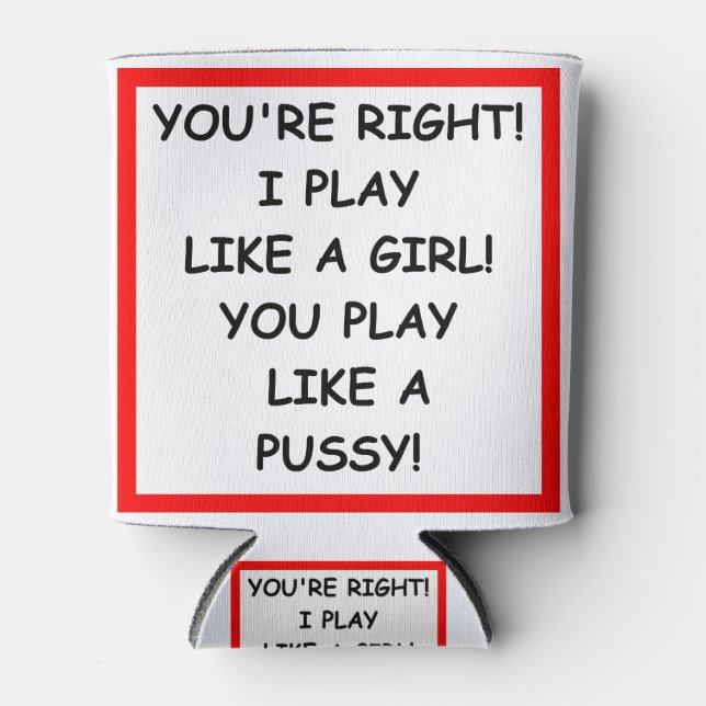 GIRL CAN COOLER (Front)