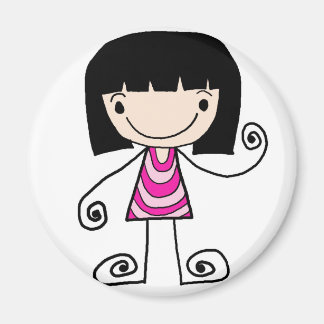 girl collection magnet