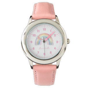 Girl cute boho rainbow watch