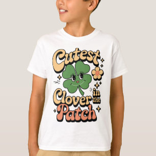 Girl Cutest Clover In The Patch By T-Shirt