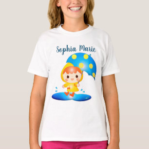 Girl Dancing Under the Rain T-Shirt