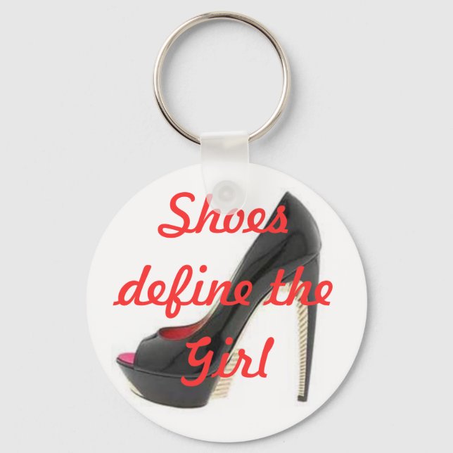 Girl Definition Keychain (Front)