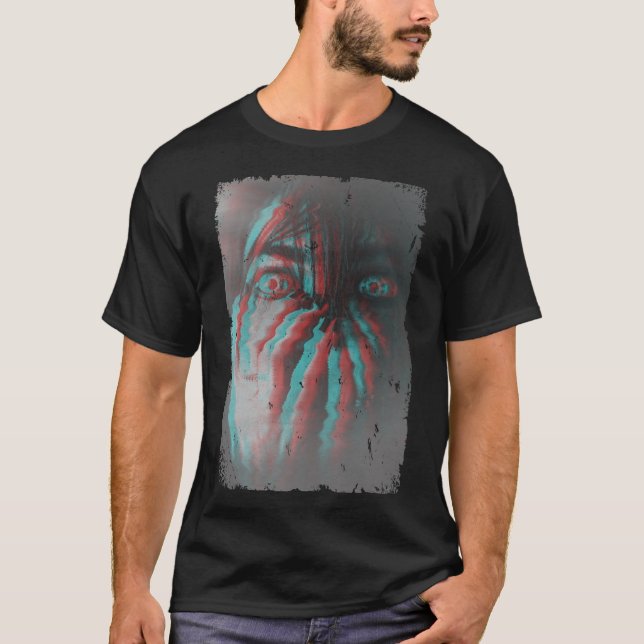 Girl Demon Satan Death Pagan Fear Dark Art T-Shirt (Front)
