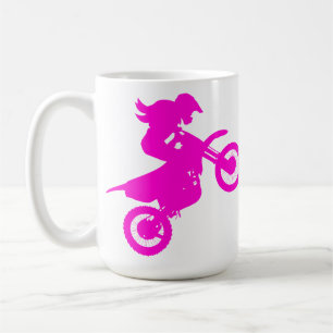 Girl Dirt Bike Coffee Mug
