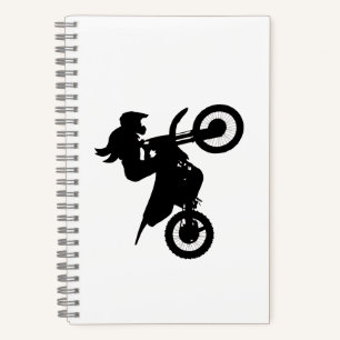 Girl Dirt Bike   Notebook