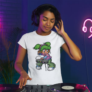 Girl DJ T-Shirt