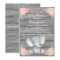 Girl Elephant Baby Shower Invitation