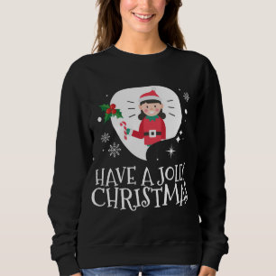 Girl Elf Christmas Cute Sweatshirt