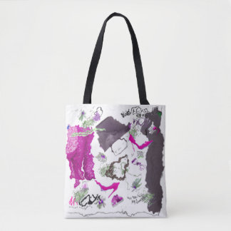 Girl Fashion Chic Clothing Stylish Threads Art Tote Bag