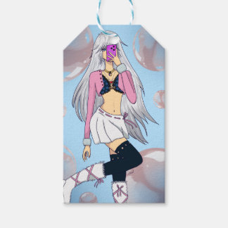 Girl fashion gift tags