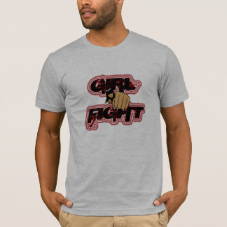 GIRL FIGHT IN RED T-Shirt
