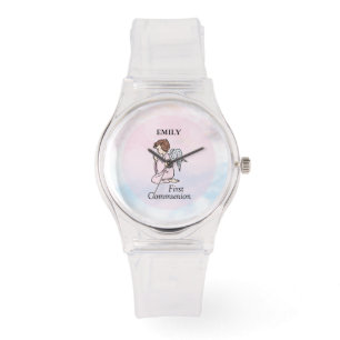 Girl, First Communion Angel Watch