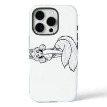 Girl fox phone case