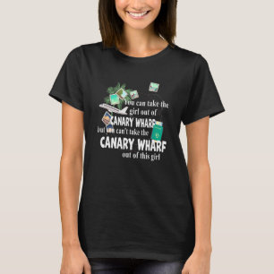 Girl From Canary Wharf Patriotic Girl From Canary  T-Shirt
