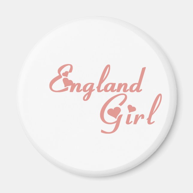 Girl from England Magnet (Front)