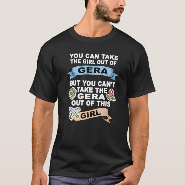 Girl from Gera Relocation From Gera T-Shirt (Front)